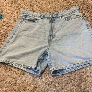 Zara Jean shorts,light denim